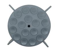 Ficheur Lent en Forme de Ventilateur - Bol de Puzzle pour Chiens - Silicone Slow Feeder Dog Bowl | Pet Slow Food Nourching Plat Interactive Bloat Stop Bowl Dog Anti-Suffocation Bowl pour Chiens sains