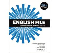 Fichier anglais : Pré-intermédiaire. Cahier d'exercices avec clé et iChecker