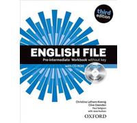 Fichier anglais : Pre-intermediate. Cahier d'exercices avec iChecker sans clé