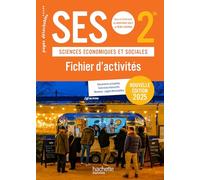 Rémi Jeannin – Fichier d'activités SES 2de – Broché – Éd. 2025