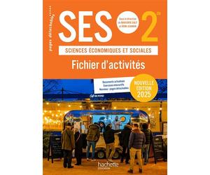 Fichier d'activités SES 2de Edition 2025 - Rémi Jeannin - Hachette Education - broché - Scolaire / Universitaire
