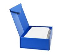 Fichier de boîte en papier laminé brillant - 24 poches - Organisateur de documents - Boîtes de soumission - Classeur de documents amusant - Classeur de fichiers pour paperasse - Boîte d'extension File