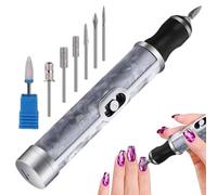 Fichier de ongles électrique pour ongles à orteils épais avec quatre niveaux de vitesse broyeur à humain 4, 9x0, 8 pouces Grinder facile utiliser Fichier électrique pour divers