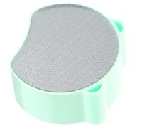 Fichier de Pied Double Face Vert, Outil Doux pour Femmes, Usage Maison | Abs Compact, Design Mignon, Voyage Pratique, pour Pieds et Jambes, Maniement Simple