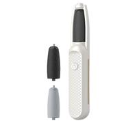 Fichier de pied électrique 1pc, 3 équipement de calcul électrique à pied avec 2 rouleaux, déménagement portable rechargeable USB imperméable pour pieds