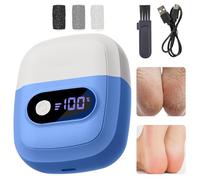 Fichier de pied électrique - Policier d'outils de pédicure, enlèvement de callus de talon | Soins des pieds uniques avec 3 têtes de meulage, gadget efficace de retrait de talon