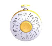 Fichier d'ongles électrique pour bébé | 6 en 1 rechargeable, puissante batterie de câble à ongles, essentiels pour bébés, batterie intégrée de 600 mAh pour filles et garçons nouveau-nés et garçons