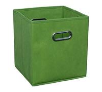 Fichier et dossier de cube de stockage en tissu, green, D
