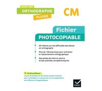 Fichier Photocopiable Cm Pour Une Orthographe Fluide