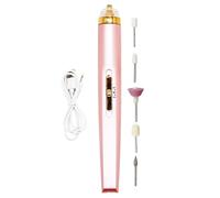 Fichiers à ongles électriques, machine à forte à ongles professionnelle, déchargement de nail à ongles électrique, fichier de nail de pédicure de manucure portable de manucure, kit de manucure