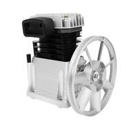 Fichiouy Tête de pompe à compresseur d'air, 960 tr/min, 3 HP 2 cylindres, avec silencieux, compresseur d'air lubrifié à l'huile pour le transport de gaz, la synthèse, le refroidissement et la