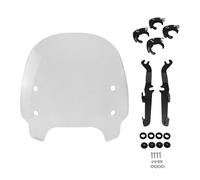 FICNNVJH Déflecteur Moto pour KA&WA&SAKI pour Z750 pour Z1000 2003 2004 2005 2006 pour Z 750 pour Z 1000 Déflecteurs Vent Moto Pare Brise À Double Bulle(Black)