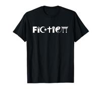 Fiction Antichrist Symbole Agnosticisme Anti Religion Athée T-Shirt