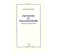 Fictions du pragmatisme William et Henry James