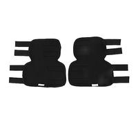 Fictory 1 paire de genouillères avant pour chien - Pour blessures et arthrite - Coude pour chiens de petite taille (taille S, noir)