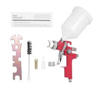 Fictory AB-17P Mini pulvérisateur de peinture à basse pression, buse de 1,4 mm, tasse 600 cc, idéal pour les murs, apprêt automobile, projets de maison, qualité abordable