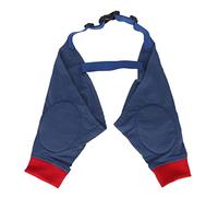 Fictory Attelle avant pour patte avant pour chien, manchon de soutien des articulations respirante pour la récupération par blessure canine, coudière réglable, rouge/bleu, taille M