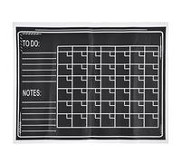 Fictory Autocollant mural tableau noir 45 x 60 cm à faire soi-même, tableau noir imperméable en PVC pour enfants, enseignement à domicile, calendrier amovible