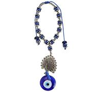 Fictory Bracelet œil porte-bonheur - Amulette turque bleue pour la protection - Bijoux cadeau unique