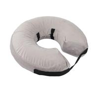 Fictory Collier Chien Gonflable Doux Protection Récupération Cône pour Chien Chat Taille S (cou 18-30cm) Gris