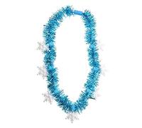 Fictory Collier de Noël lumineux à 7 LED, collier de fête disco avec contrôle à un bouton, cadeau de fête lumineux pour adultes et enfants, Noël, Nouvel An, carnaval, accessoire photo