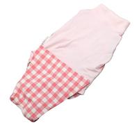 Fictory Combinaison de convalescence pour chien, combinaison chirurgicale anti-léchage, pour chiens et chiots, taille L, rose