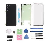 Fictory Coque arrière en verre de rechange pour Galaxy S23 Plus, kit de réparation facile pour écran fissuré, solution de réparation abordable pour téléphone portable