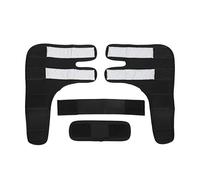 Fictory Coudière réfléchissante pour chien pour la récupération des blessures - Taille M - Noir