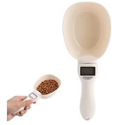Fictory Cuillere Mesure Chien, Cuillère Numérique pour Cuisson, Cuillère électronique Portable pour animaux de compagnie chat chien mesure des aliments balance de cuisine pour nourriture pour chien