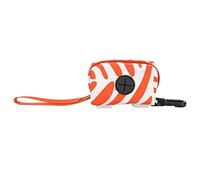 Fictory Distributeur de sacs à déjections canines pour promener votre chien, en tissu Oxford durable, couleur orange