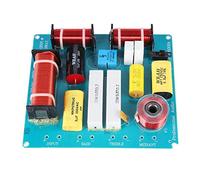 Fictory Diviseur de fréquence, Haut Parle-ur diviseur de fréquen-ce, Crossin de Ha-ut Parle-ur à 3 Voies, Filtre de fréquence Audio pour ha-ut Parleur 3 Voies 300W pour Haut Parleur de scène KTV DIY