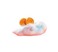 Fictory Figurine de dragon chinois, décoration de l'année du dragon, jolie statue de bête de bon augure, décoration d'intérieur asiatique traditionnelle, cadeau culturel de collection