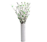 Fictory Fleurs de pêche artificielles de 1,25 m de long avec tige en fil de fer pliable, arrangement floral réaliste pour la maison, la décoration de fête de mariage et cadeau