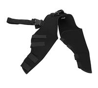 Fictory Genouillère arrière pour chien, pour l'arthrite canine et la récupération après blessure, protection réglable pour chiens, taille L, noir