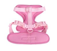 Fictory Harnais pour chien, gilet en coton doux et respirant pour petits chiots, sangle sécurisée anti-fugue pour promener et dresser la nuit en toute sécurité, couleur rose