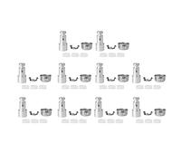 Fictory Lot de 10 accessoires pour autocuiseur, ajustement universel, empêche l'encrassement, comprend un couvercle anti-blocage, un support, une valve à flotteur, un joint de rechange, essentiel pour