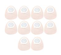 Fictory Lot de 10 sacs de colostomie jetables, doux pour la peau, utilisation facile, contrôle des odeurs
