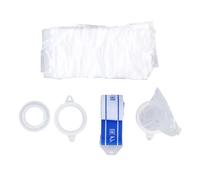 Fictory Lot de 100 sacs de colostomie en caoutchouc PE anti-fuite pour le contrôle des odeurs pour le voyage et le confort quotidien