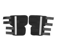 Fictory Lot de 2 attelles de jambe pour chien pour soutien de l'articulation de jarret et la récupération des blessures, enveloppement de protection pour chiens, taille L, noir