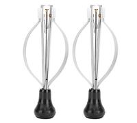 Fictory Lot de 2 pinces à tiques professionnelles en acier inoxydable pour chiens et chats