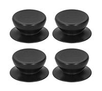 Fictory Lot de 4 boutons de couvercle de casserole - Accessoires de rechange universels pour couvercles de poêles, faciles à installer, résistants à la chaleur, durables