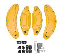 Fictory Lot de 4 cache-étriers de voiture en alliage d'aluminium pour Tesla Model 3 18/19" - Améliorer le style, facile à installer