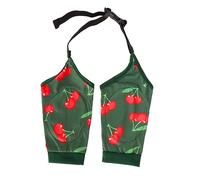 Fictory Manchon de convalescence rembourré respirant pour chien - Coudière post-chirurgie et soutien articulaire - 5XL - Couleur cerise