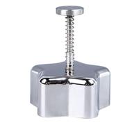 Fictory Moule à boules de riz en acier inoxydable 304 pour onigiri, design facile à détacher, antiadhésif pour aliments pour bébé, préparation du déjeuner en forme d'étoile