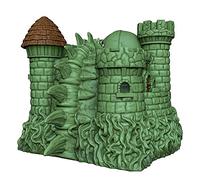 Fictory Ornement à suspendre en forme de crâne gris - Décoration de sapin de Noël d'Halloween - Pendentif créatif en acrylique pour porte murale ou fête à la maison