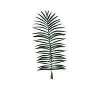 Fictory Palmier artificiel de 1,2 m avec feuilles réalistes vert foncé, plante synthétique en plastique PP durable pour maison, bureau, mariage, café, jardin