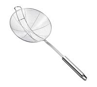 Fictory Passoire en acier inoxydable de 18 cm, pelle à nouilles et raviolis, drainage efficace de l'eau, outil de cuisine durable, qualité abordable