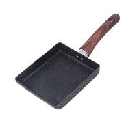 Fictory Poêle à frire rectangulaire antiadhésive, poêle à omelette japonaise pour une cuisson facile des œufs, chaleur rapide, essentiel de la cuisine à la maison
