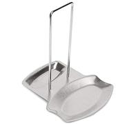 Fictory Repose-cuillère pratique en acier inoxydable et support de couvercle de casserole, organisateur d'ustensiles pour une cuisine soignée, support durable pour couvercle de poêle, support peu