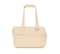 Fictory Sac de transport pour petits chiens de 4 kg, sac en coton doux avec oreiller, grandes poches, facile à transporter, design pliable